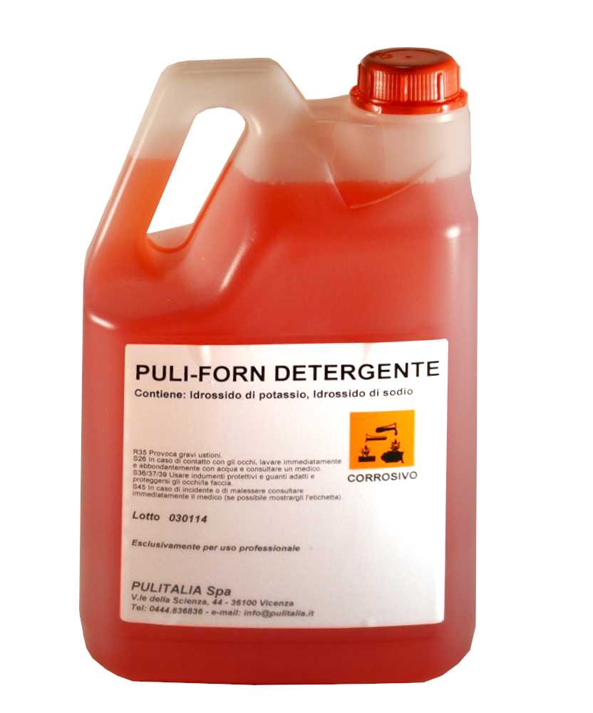 Pulitalia Spa  1211266 PULIFORN DETERGENTE KG.6X2 CARTONE